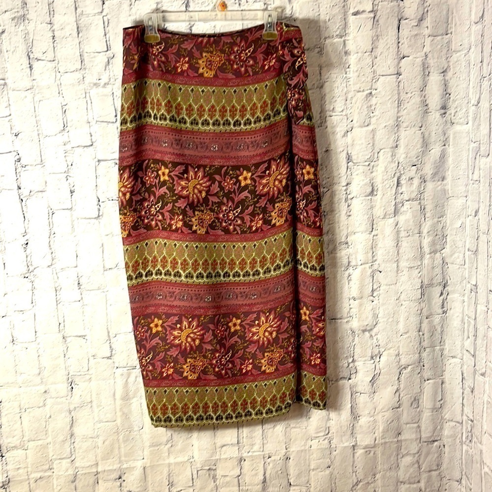 𝅺COPY - Charter Club Wrap Around Skirt Size 14